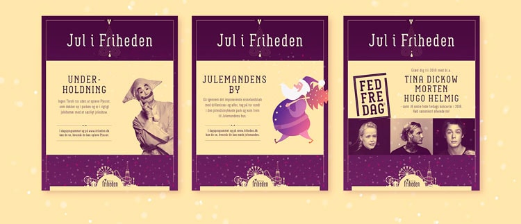 Jul i Friheden har fra starten af været en kæmpe succes og er i perioden velbesøgt.